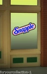 Miller Engineering Snapple Animated Neon Window Sign #8905 O/O27 Ho Scale. Fixed Price $16.99.