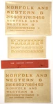 Champ Ho Scale Decals #EH-46D Norfolk & Western Steam Locomotive (dulux Gold). Fixed Price $7.49.