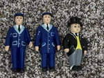Lot Of 3 Lionel Train Gateman Figure Figurines. Fixed Price $14.95.