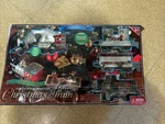 North Pole Junction Christmas Theme Train Set 34 Pc. Decor 20' Track Light Sound. Fixed Price $24.99.