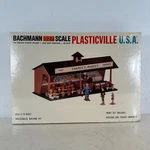 Bachmann 1923 O-27 Scale Plasticville Usa Farmers Market Roadside Stand W/ Paint. Fixed Price $26.99.