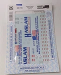 Microscale 48-735 2001+ Haslam Septic Company Tank Truck Decal Sheet. Fixed Price $6.99.