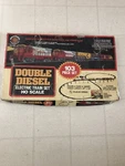 Bachmann Double Diesel Electric Train Set Ho Scale No. 49-95175. Fixed Price $149.99.