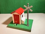 Lionel 145 Post War Gateman Works Pre Owned Gauge. Fixed Price $21.50.