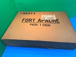 1989 Sears Fort Apache Playset Nm In Box Toy Street Marx Molds 49-56311 Vtg. Fixed Price $75.00.