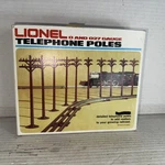 Lionel Gauge Telephone Poles #2181 For Train, Set Layout Scenery. Fixed Price $10.99.