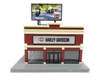 Mth 30-90111 Harley Davidson Motorcycle Dealership Ln. Fixed Price $92.79.