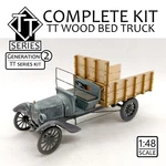 SCALE/ON3/ON30 1:48 Tt Automobile Kit "truck With Wood Bed" (gen 2). Fixed Price $35.95.