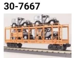 Railking By Mth Scale Auto Carrier W/ertl 32' Panel Vans Tca. Fixed Price $64.99.