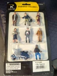 Line K-42302 City Figures People Scale Painted For Train Set Scooter. Fixed Price $19.99.
