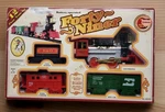 Forty-niner Train Set Puffing Smoke-battery Operated 1991 See Description. Fixed Price $27.78.