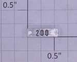 Lionel 18117-43 F-3 Unit Right Hand Number Board #200 (12). Fixed Price $16.80.