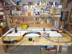 Reconditioned Gauge Marx 4X8 Double Oval Smoking Steam Train Set W/access. #20. Fixed Price $289.00.