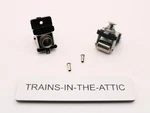 Lionel 481-6 Collector Roller Mount Assembly With Rivets Package Of (2) New. Fixed Price $7.25.