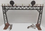 Lionel Prewar Train O/standard Gauge 440 Signal Bridge Terracotta/gray. Fixed Price $159.99.