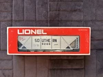 Lionel Trains Southern "big John" Covered Quad Hopper (6-9266) '76 New Box. Fixed Price $60.00.
