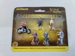 New Bachmann Scene Scapes City People #33151 Scale Figures 6 Pcs. Fixed Price $17.99.