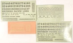 Champ Ho Scale Decal #EH-12A Southern Pacific Steam Locomotive Aluminum. Fixed Price $9.99.