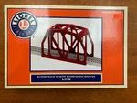 Lionel 6-37196 Christmas Short Extension Bridge Red Gauge 2013. Fixed Price $14.99.