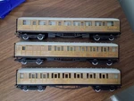 Oo Gauge Hornby Teak Lner Gresley Coaches Set Of 3. Fixed Price $60.00.