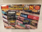 Scale Micro-trains Tabletop Railroad Set #02-003 Vintage Limited Run W/power. Fixed Price $324.99.