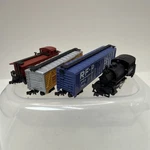 Life-like Sale Trains. "little Joe" Engine And 3 Cars. Needs Repair.. Fixed Price $30.00.