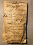 American Flyer Postwar #26690 Pair (2) Track Terminal Power Lockons Gauge. Fixed Price $12.00.