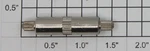 Lionel 2353-29 Knurled Magnetic Swaged Axle (1). Fixed Price $6.00.