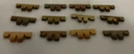 12 #31-7 Original Power Bus Bar Connectors Copper For Lionel Super Track. Fixed Price $9.99.