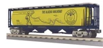 Mth Railking Alaska (map) 4 Bay Cylindrical Hopper Car! Gauge Train. Fixed Price $119.00.