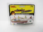 Woodland Scenics 2755 Canoers Canoes Couples Women Campers Figure Set. Fixed Price $23.99.