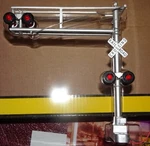 Mth Railking Operating Crossing Flasher Highway Railroad Blinker Signal 30-11006. Fixed Price $75.00.