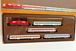 Marklin 8111 Z Scale Class Ele Loco New 5 Pole Motor Led Head Ligh & 4 Car. Fixed Price $398.00.