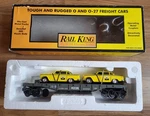 Rail King Mth Auto Transport Flat Car W/ertl '59 Taxis 30-7625. Fixed Price $42.74.