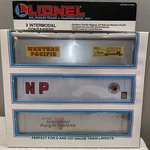 Lionel Intermodal Containers 3-PACK 6-12907 Gauge New. Fixed Price $29.99.