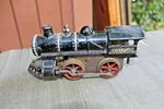 Ives Prewar Gauge #11 Cast Iron Windup Locomotive Runs B2. Fixed Price $89.00.