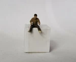 Arttista #1247 - Heavy Boy For Seesaw Scale Figure Model Trains New. Fixed Price $10.50.