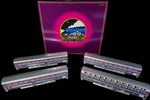 Mth 20-6524 Scale Amtrak Superliner Car Passenger Set With Original Box. Fixed Price $625.00.