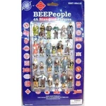 Ready-made-trains RMT-99418 Beepeople 48 Standing Figures, Nib, Scale. Fixed Price $53.95.
