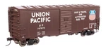 Walthers Ho Scale 40' Boxcar Ready To Run Union Pacific #107272 910-1215. Fixed Price $25.92.