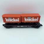 Lionel 6-26693 Hershey's Krackel Piggyback Flatcar With Trailer Original Box. Fixed Price $99.97.