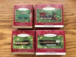 Hallmark Keepsake Lionel Train Locomotives With Tenders Collector's Series. Fixed Price $35.00.