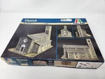 1/72 Italeri Church Model Kit #6174 Unopened. Fixed Price $43.00.