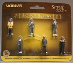 Bachmann Gauge Businessmen Passengers Figures People Standing BAC33162. Fixed Price $13.84.