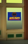 Miller Engineering Ho Or Scale Napa Auto Parts Neon Window Sign 8895. Fixed Price $26.46.