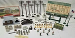 Vintage Plasticville Lot RA-7 Railroad Acc Watchman Shanty Caution Signs Figures. Fixed Price $76.46.