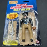 1991 Imperial Legends Of The Wild West Billy Kid Action Figure Toy Card. Fixed Price $24.97.