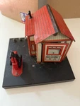 Marx 1420 Tin Vintage Automatic Gate House Gauge 499. Fixed Price $29.99.