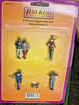 Mth Rail King #30-11073 6-PIECE Figure Set #11 Excellent. Fixed Price $10.95.