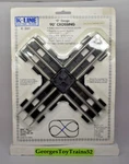 K-line 3-RAIL Gauge 90* Crossing Tubular Works With Lionel K-361 Msrp $21. Fixed Price $12.00.